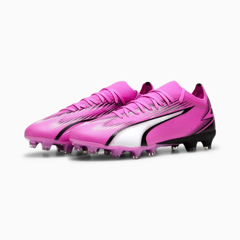 Puma Ultra Match FG/AG Football Boots (Poison Pink/White/Black)