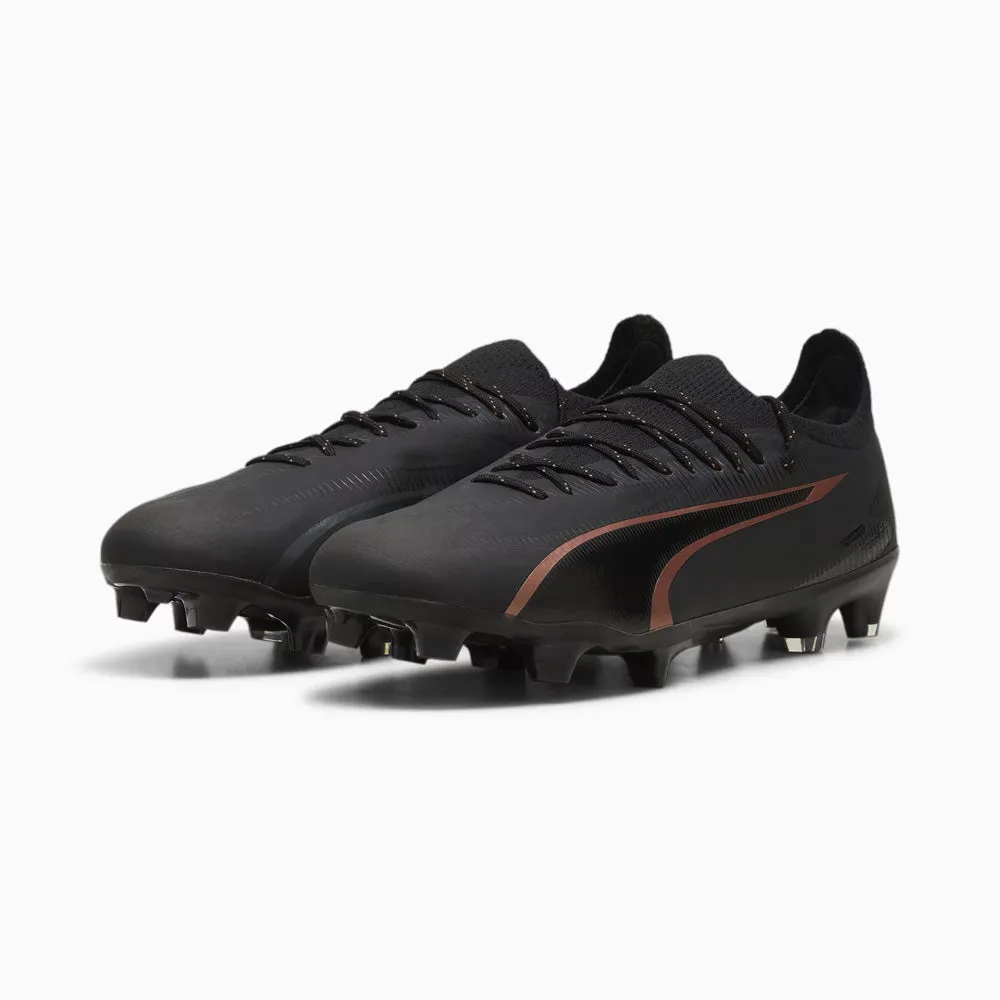 Puma Ultra Ultimate FG/AG Football Boots (Black/Copper Rose)