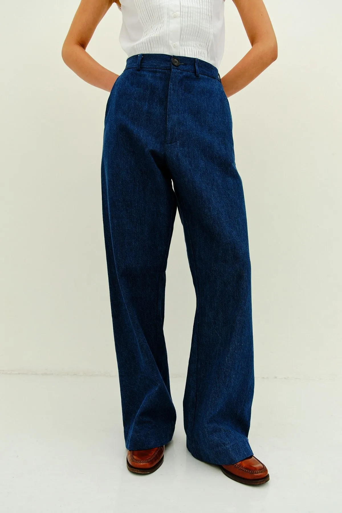 Rika Studios Bowie Pants - Indigo