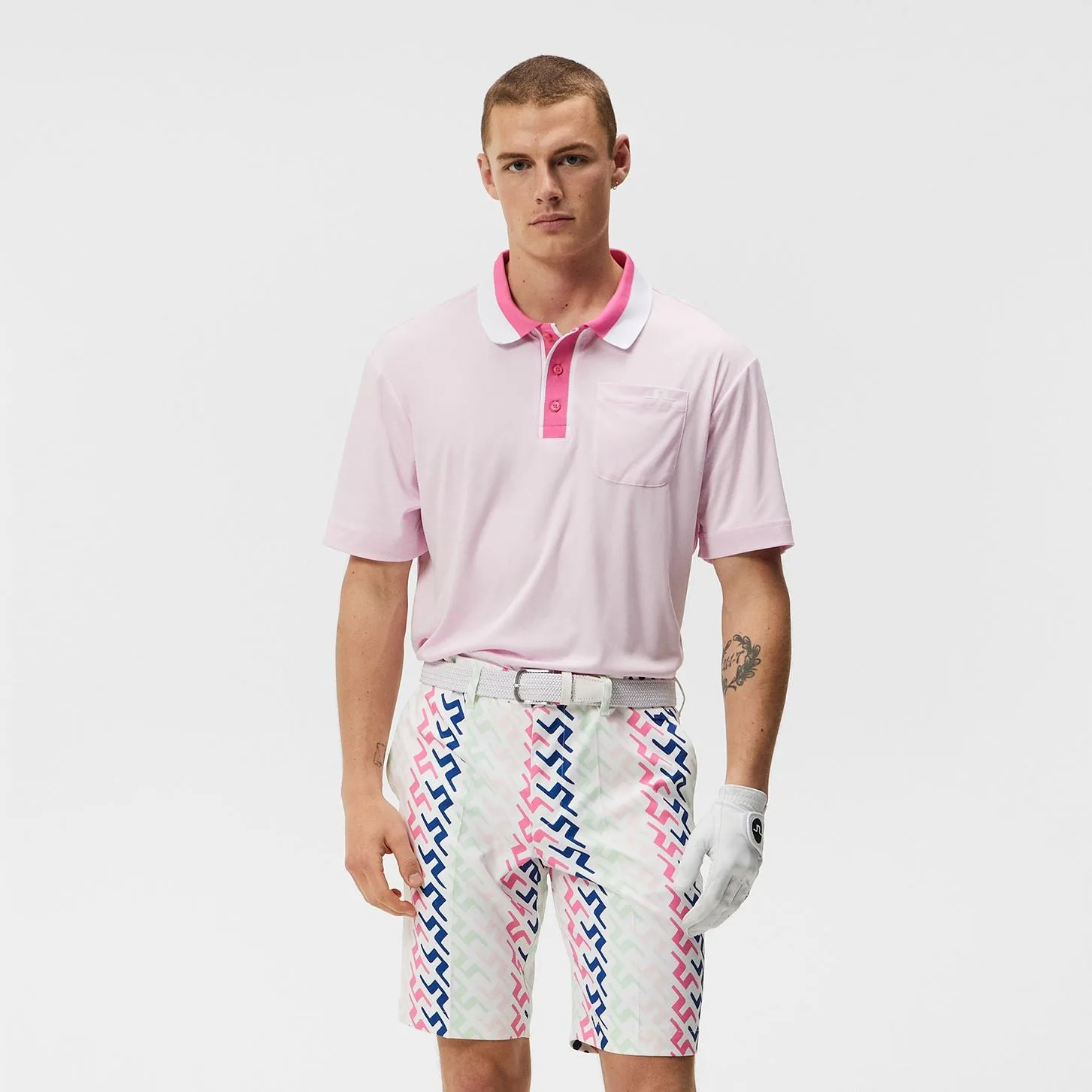 Sal Feather Weight Polo Cherry Blossom Melange - SU23