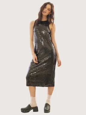 Sequined Midi Dress