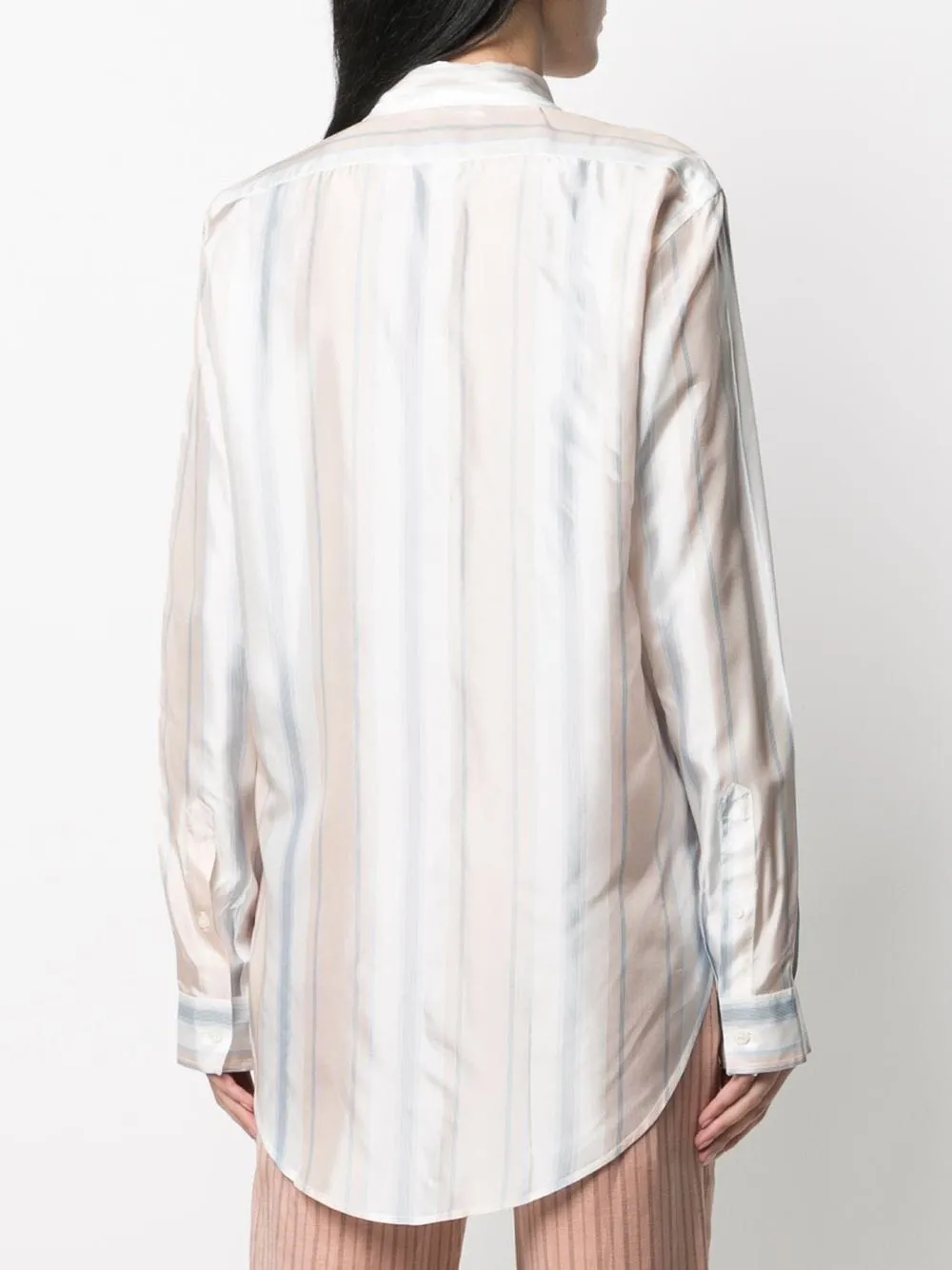 SOPHI STRIPED TAILORED S/S SHIRT