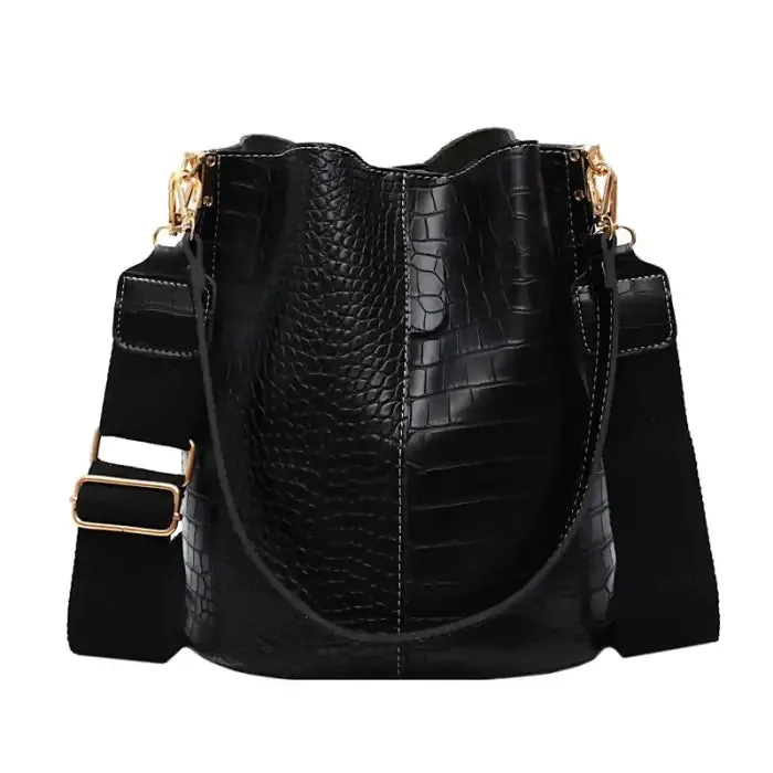 Stylish Single Shoulder Bucket Bag for Fashion-Forward Women