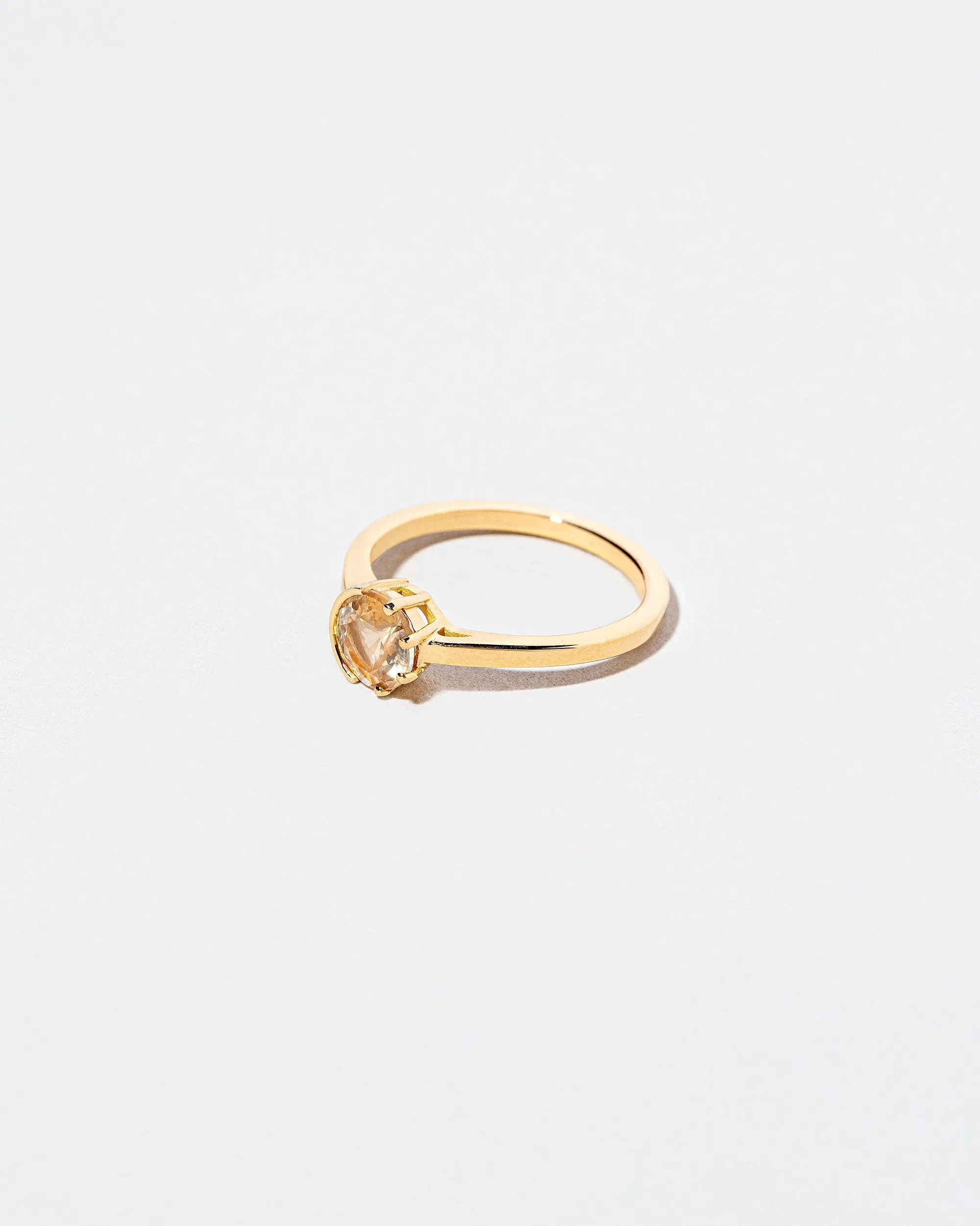 Sun & Moon Ring - Bicolor Yellow Sapphire