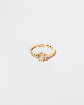 Sun & Moon Ring - Bicolor Yellow Sapphire