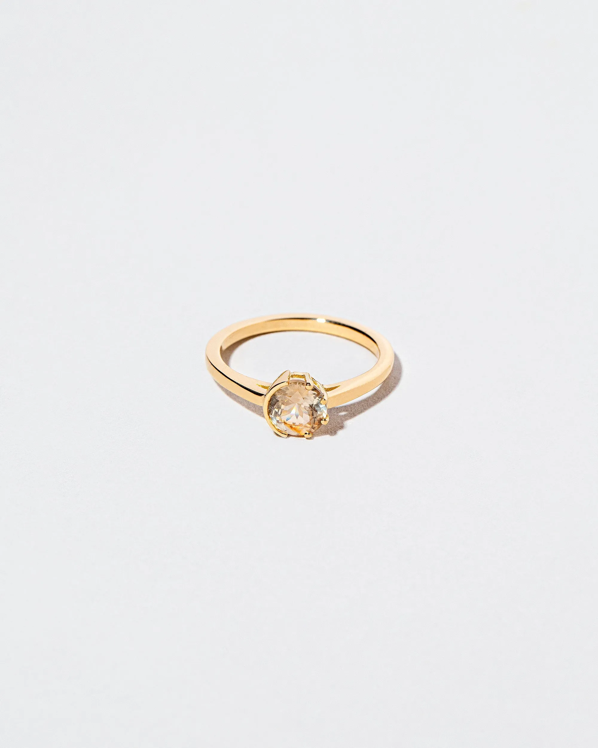 Sun & Moon Ring - Bicolor Yellow Sapphire