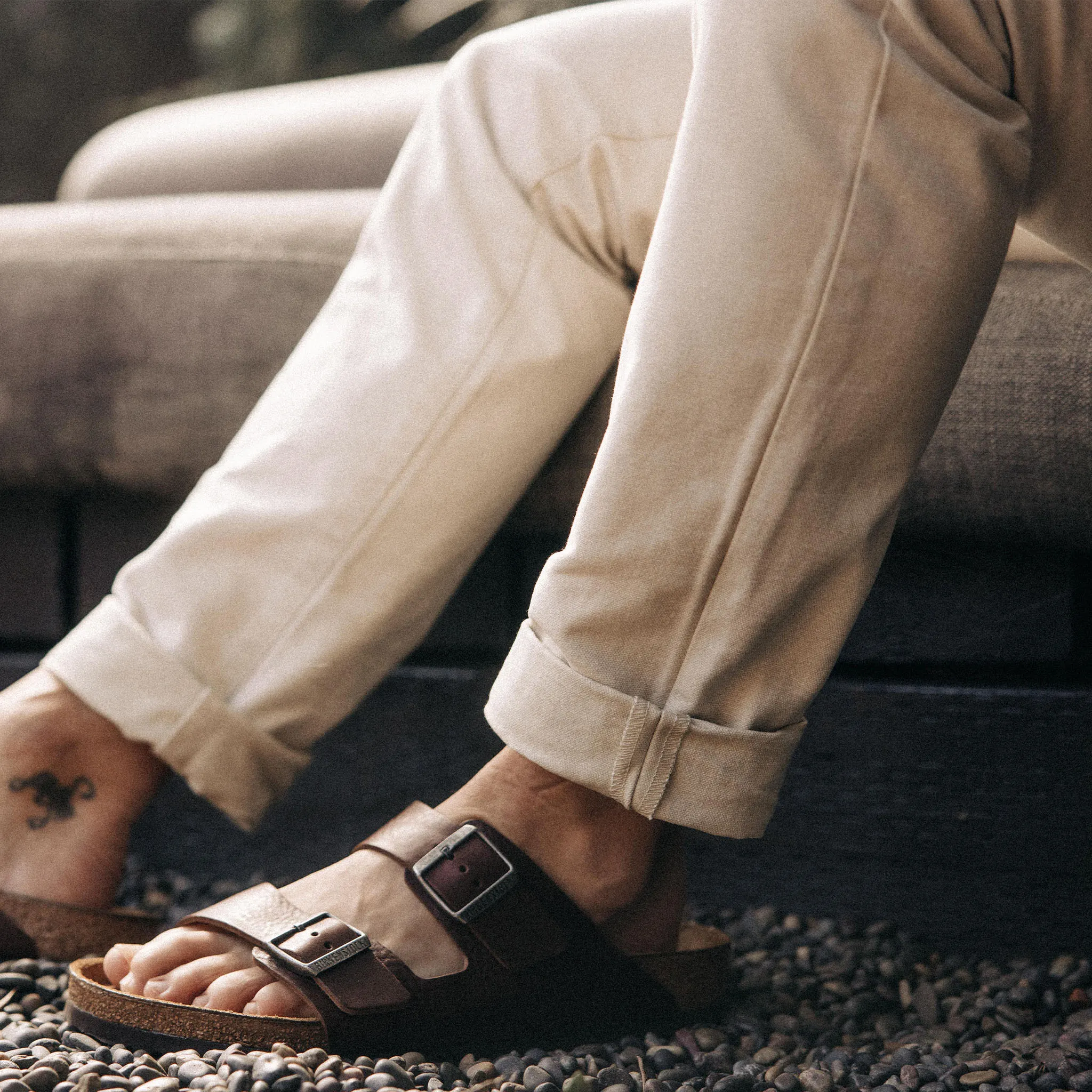 The Slim All Day Pant in Dune Canvas