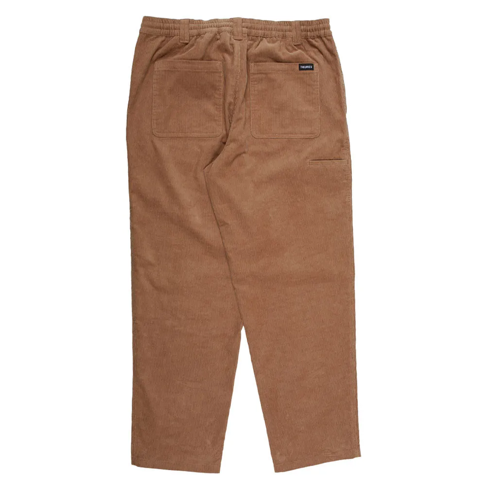 Theories Stamp Lounge Pants Corduroy Brass