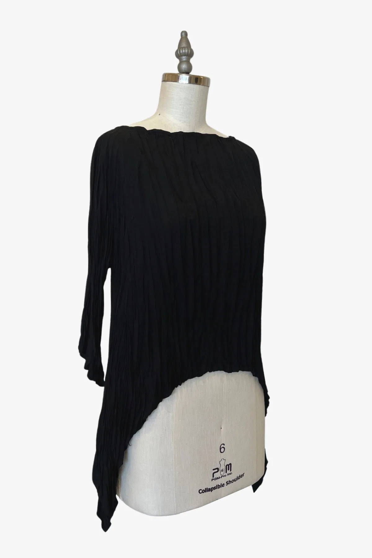 Twisted Square Top | Black