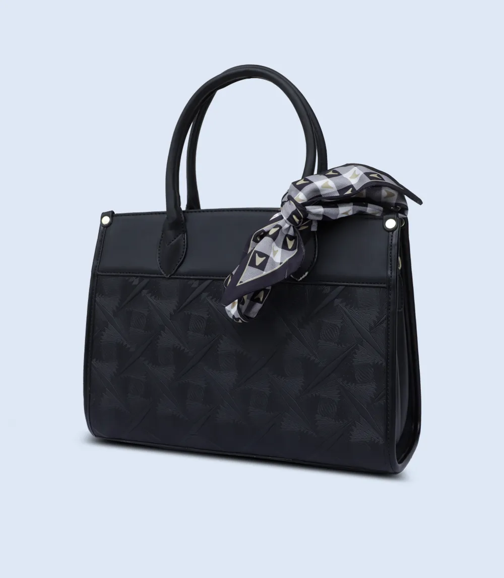 WB2747-BLACK-Women Trendy Bag