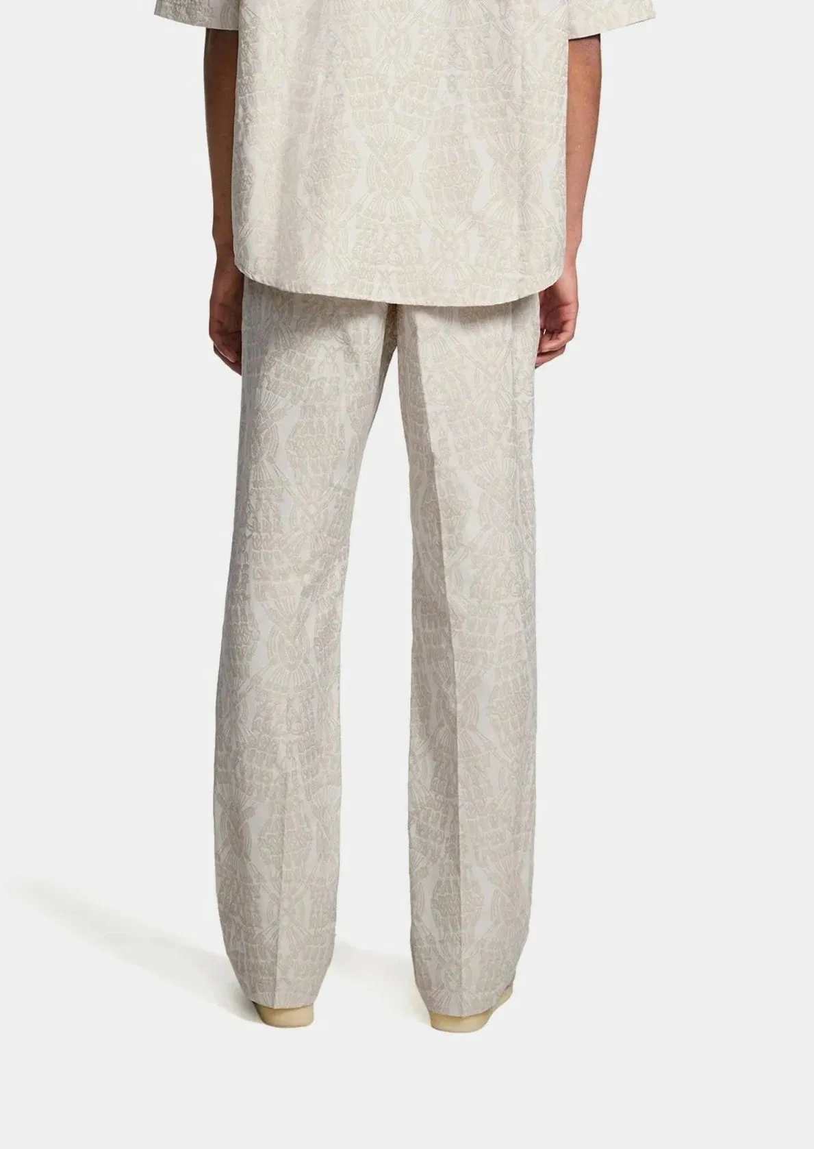 ZURI MACRAME JACQUARD PANTS